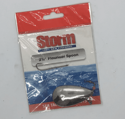 Storm Chrome Flounder Spoon 2.5